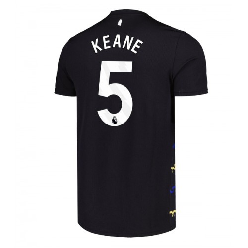 Maglia Calcio Everton Michael Keane #5 Terza Divisa 2025-26 Manica Corta